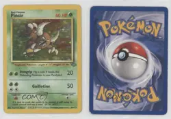 Pinsir Holo Pokemon Jungle #9 1999 1d14 - Image 3