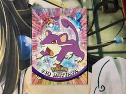 Pokemon - Topps 1999 -RATTATA - TV Animation Series - NM MINT - Image 2