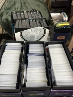 Pokemon Bulk Lot (3 Etbs of bulk, 2 etbs of sleeves) ETBS INCLUDED - Image 1