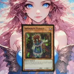 Yugioh - Infernity Mirage - MAGO-EN005 - Max Gold Rare - 1st Ed - Near Mint - Image 1