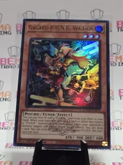 3X Yugioh! Gagaku-P.U.N.K. Wa Gon - BLMM-EN071 - Ultra Rare - 1st Edition - Image 1