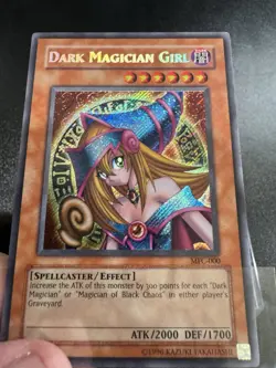 Yugioh Dark Magician Girl MFC-000 Magician's Force LP Double Stamp Error - Image 1