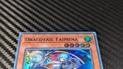 MINT Dracotail Faimena Ultra Rare 1st Ed YuGiOh JUSH-EN002 Justice Hunters - Image 5
