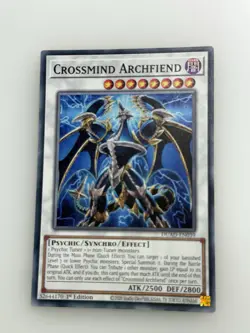 YuGiOh - Crossmind Archfiend - 1st Edition - Near Mind - DUAD-EN039 - Image 1