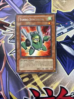 (YBL) Yugioh - Turbo Synchron - DP08-EN009 - Rare 1st Edition LP - Image 1