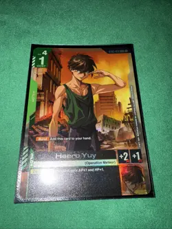 Gundam Card Game TCG [English] ST02-010 Heero Yuy Alt Art [C+] - Image 1