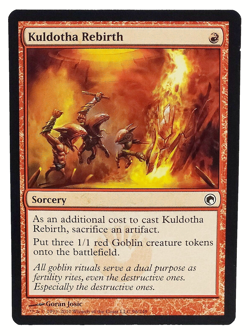 Kuldotha Rebirth Magic The Gathering MTG Card Scars Of Mirrodin NM - Image 1