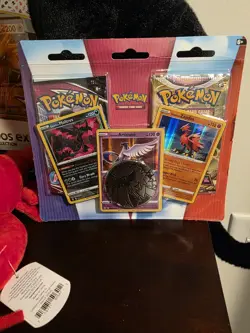 Pokemon Trading Card Game Blister Pack with Collectible Coin - Image 2