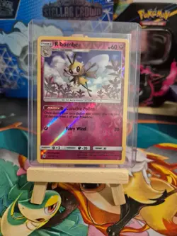 Pokemon Card Ribombee Sun & Moon Reverse Holo Rare 93/149 Near Mint - Image 1