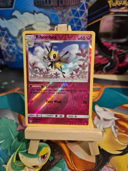 Pokemon Card Ribombee Sun & Moon Reverse Holo Rare 93/149 Near Mint - Image 2