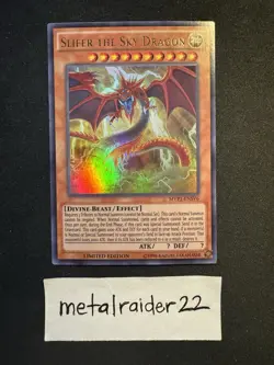 Yugioh Slifer the Sky Dragon (UR) MVP1-ENSV6 DSoD Near Mint - Image 1