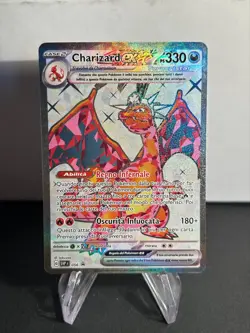 Pokemon Card Charizard EX 056 Teracristal Promo Scarlatto e Violetto Ita Mint - Image 1