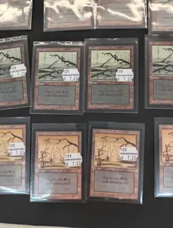 Mtg Swamp 15x MP Collector’s Edition Magic CE Land Card MP - Image 5