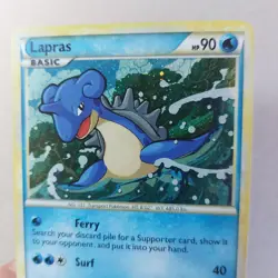 Lapras HGSS14 Black Star Promo Card Holo Pokemon Card - Image 3