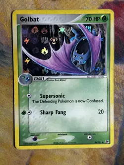Golbat 36/101 EX Hidden Legends 2004 Reverse Holo Pokemon Card - Image 1
