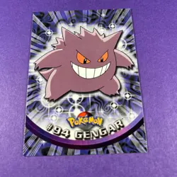 Topps Pokemon Gengar 94 Series 1 Card Blue Topps Trading Card TCG - Image 2