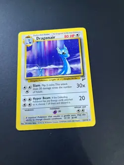 Pokemon Card Dragonair 22/130 Bast Set 2 Non Holo Rare WOTC Trading Card TCG - Image 1