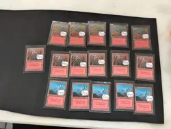 Mtg Mountains 16x MP Collector’s Edition Magic CE Land Card MP - Image 1
