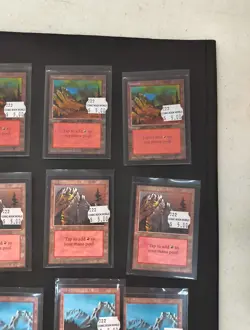 Mtg Mountains 16x MP Collector’s Edition Magic CE Land Card MP - Image 3