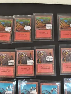 Mtg Mountains 16x MP Collector’s Edition Magic CE Land Card MP - Image 4