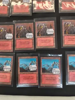 Mtg Mountains 16x MP Collector’s Edition Magic CE Land Card MP - Image 5