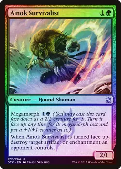 Ainok Survivalist FOIL Dragons of Tarkir PLD Green Uncommon MTG CARD ABUGames - Image 1