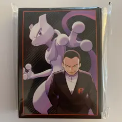 Destined Rivals Mewtwo ETB Pokemon Card Sleeves 65 Ct New Sealed - Image 1