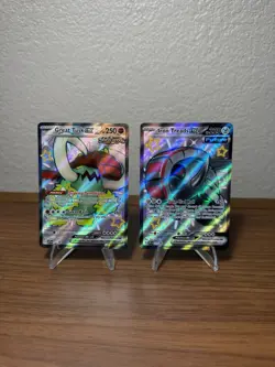 Great Tusk Ex Iron Treads Ex 2 Card Pokemon Lot - Image 1