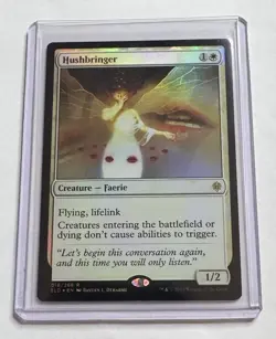 Hushbringer 018/269 Throne of Eldraine Rare Foil MTG NM/M - Image 1