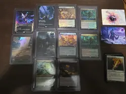 Magic the Gathering Edge of Eternities lot of Rares and Foils Godless Shrine - Image 1