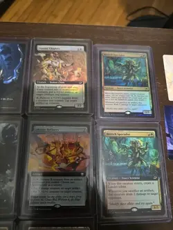 Magic the Gathering Edge of Eternities lot of Rares and Foils Godless Shrine - Image 4