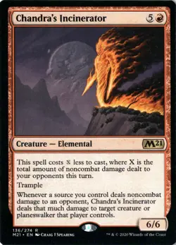 Chandra's Incinerator NM/M* Core Set 2021 M21 ENGLISH 136/274 mtg -UnltdCards - Image 1