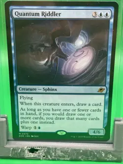 Quantum Riddler Edge of Eternities Regular Near Mint Pack Fresh Pull - Image 1