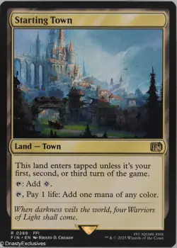 MTG: FINAL FANTASY - Starting Town - Regular - Image 1