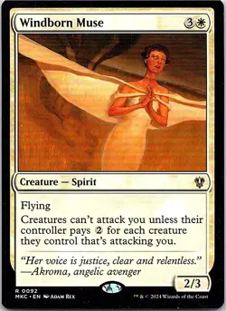 Magic the Gathering Windborn Muse Murders at Karlov Manor Commander MTG - Image 1