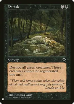 MTG PERISH EXC - PERIRE - MYS - MAGIC - Image 1