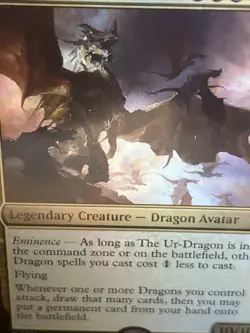 Magic the Gathering The Ur Dragon #361 CMM Near Mint Pack Fresh Pull - Image 4