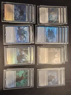 Mtg Snow permanent modern deck 60 cards ready to use blue/green/black - Image 1