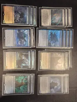 Mtg Snow permanent modern deck 60 cards ready to use blue/green/black - Image 2