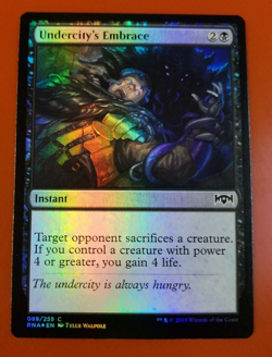 1x Undercity's Embrace | FOIL | Ravnica Allegiance | MTG Magic Cards - Image 1