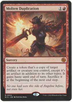 Molten Duplication Outlaws of Thunder Junction: the Big Score MTG BIG 14 NM - Image 1