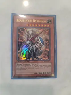 Yugioh Beast King Barbaros JUMP-EN032 Ultra Rare Limited Edition LP - Image 1