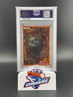 2002 Yu-Gi-Oh! PSV Reverse Foil Error #000 Jinzo PSA 3 - Image 2