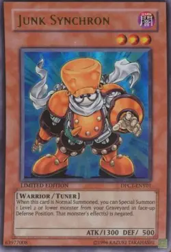 Junk Synchron - DPCT-ENY01 - Ultra Rare PL Collector's Tin Yugioh - Image 1