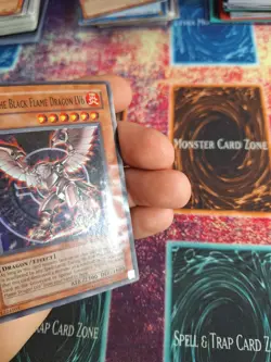 Yu-Gi-Oh! Horus the Black Flame Dragon LV6 SOD-EN007 Super Rare Unlimited HP - Image 3