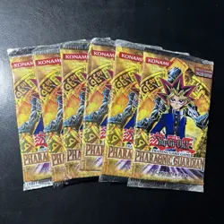 YuGiOh! Pharaonic Guardian 1st Edition Booster Packs ENGLISH 2003 Fact Sealed💥 - Image 1