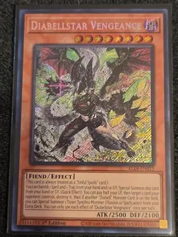 Yu-Gi-Oh! Diabellstar Vengeance ALIN-EN011 Secret Rare - Image 1