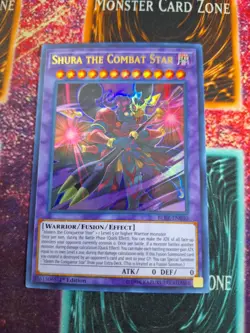 Yu-Gi-Oh! Shura the Combat Star BLRR-EN040 Ultra Rare 1st Edition Near Mint - Image 1