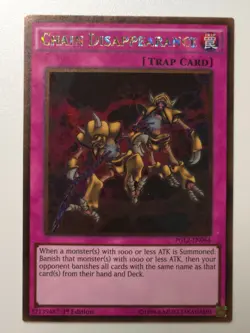 Chain Disappearance - PGL2-EN064 - Gold Rare - 1st Edition - Yugioh NM - Image 1