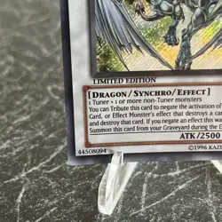 YUGIOH LIMITED EDITION STARDUST DRAGON CT05 EN001 LP - Image 3